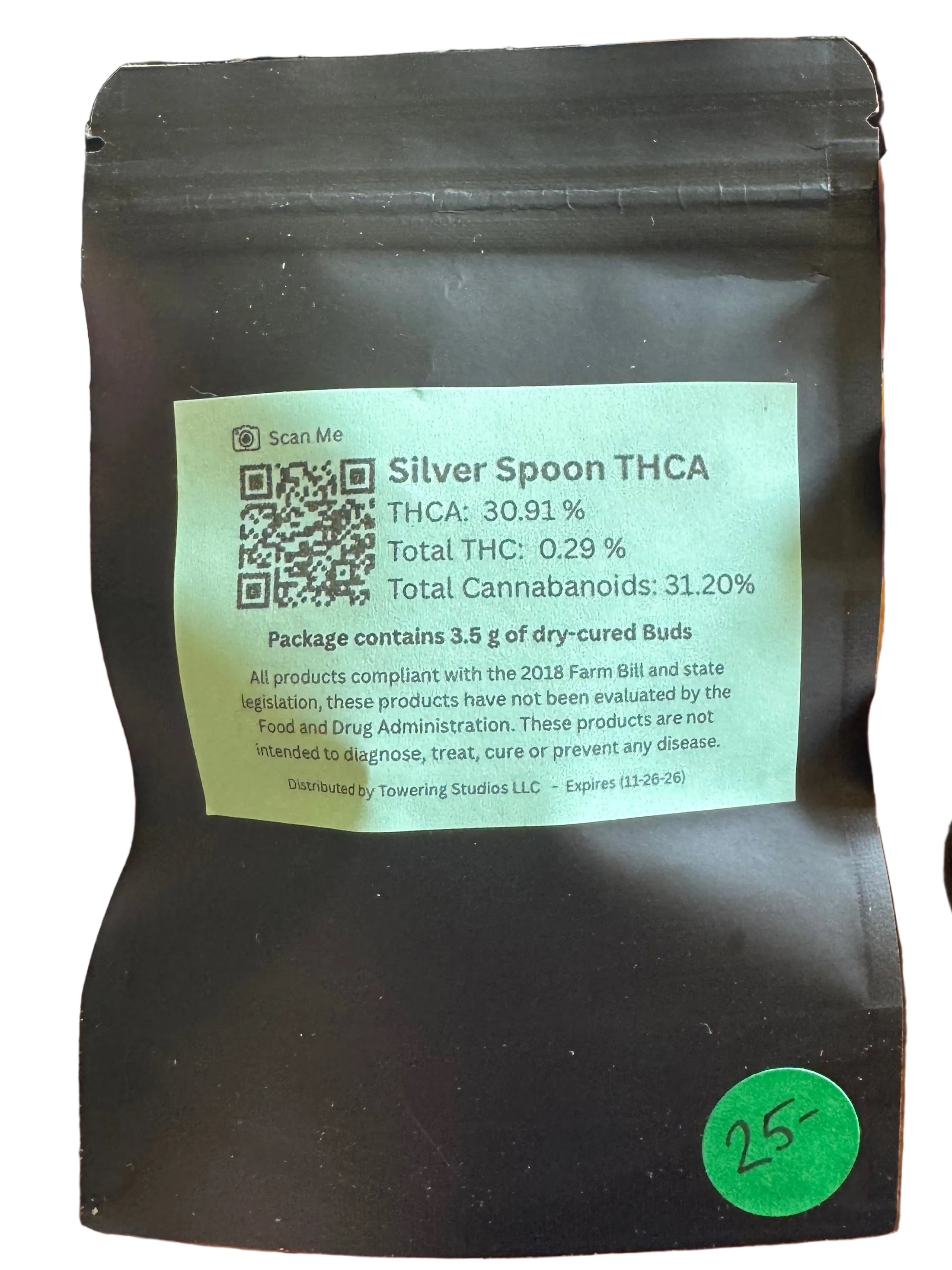 *Silver Spoon THCA 3.5g