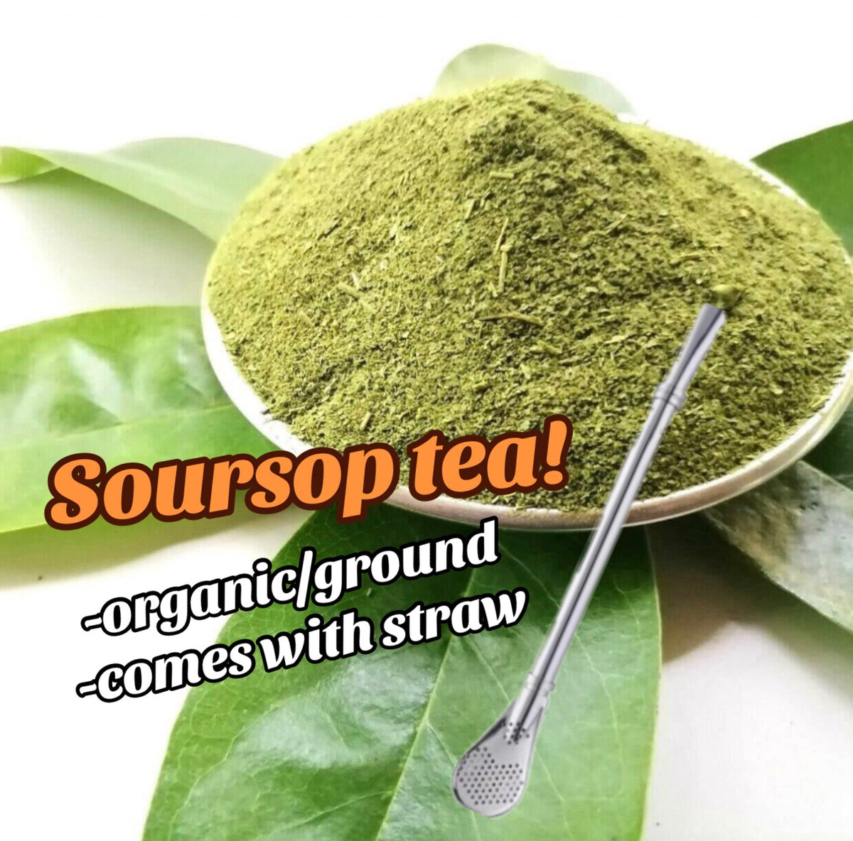 Soursop Tea w/ Straw